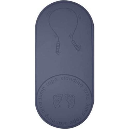 Top!-Nonslip Yoga Pad Jump Rope Mat Exercise Cushioning Mute Mat for Fitness Yoga Jump Rope,GMY and Floor Exercises 6mm