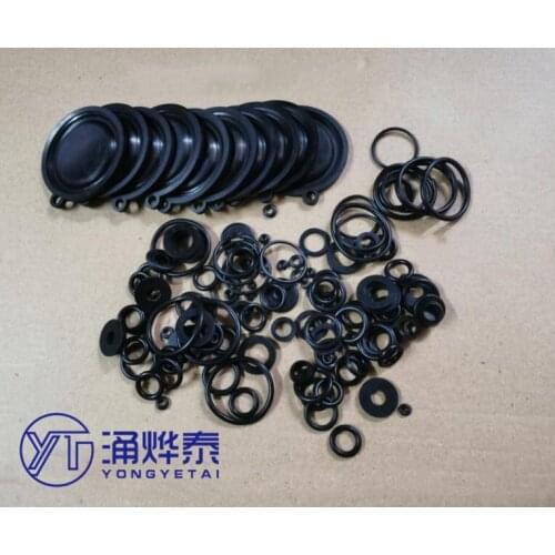 YYT 100PCS/Bag Universal Gas Water Heater O-ring Seal Rubber Water Diaphragm Water Heater Rubber Pad