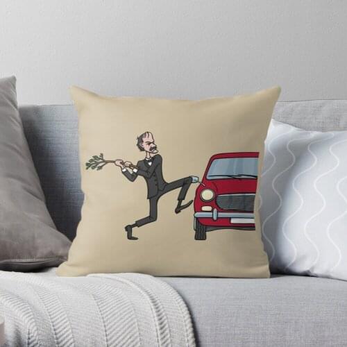 Basils Fury Throw Pillow Cushion Cover Polyester throw pillows case on sofa home living room car seat decor 45x45cm