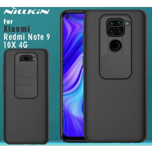 NILLKIN Camera Protection Case for Xiaomi Redmi Note 9 Back cover case CamShield cases coque for Redmi Note 10X 4G 9S 9 Pro Max