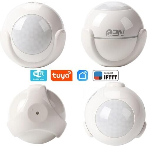 Coolcam Wifi Motion Sensor Alarm Detector PIR Motion Dectector For Smart Home Automation and App Notification Alerts No Hub Need