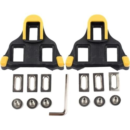 Road Bike Cleats 6 Degree Float Self-Locking Cycling Pedals Cleat for Shimano SPD-SL System Shoes