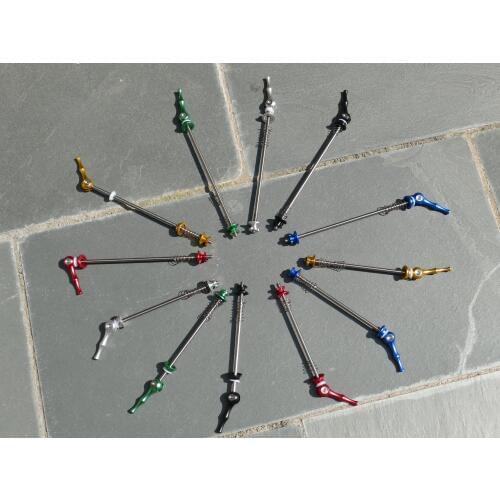 FLX-QR-1 High Quality Bike Titanium Quick Release Skewer For MTB / Road Wheel MTB Road Bike Titanium Lightest Quick-Release