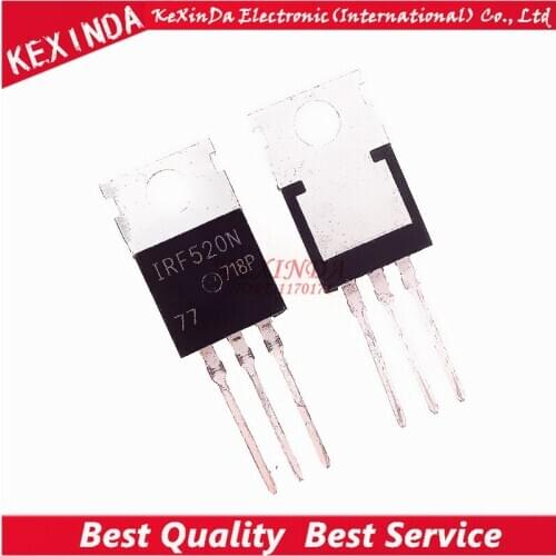 IRF520N IRF520 TO-220 IC 100pcs/lot Free shipping