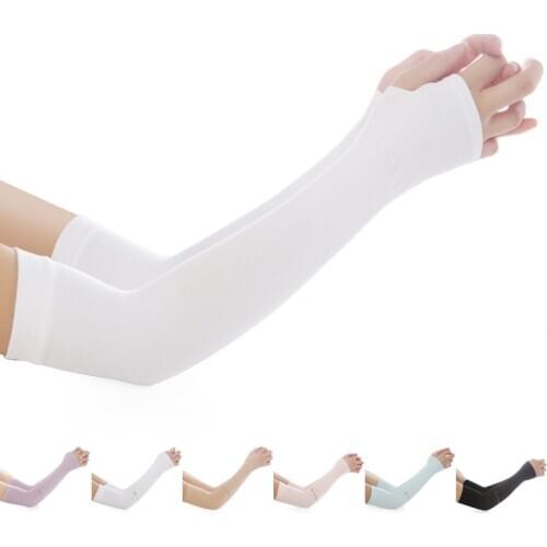 Compression Sports Arm Sleeve Basketball Cycling Arm Warmer Summer Running Tennis UV Protection Volleyball Bands