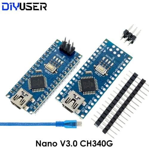 Nano With The Bootloader Compatible Nano 3.0 Controller for arduino CH340 USB Driver 16Mhz Nano v3.0 ATMEGA328P