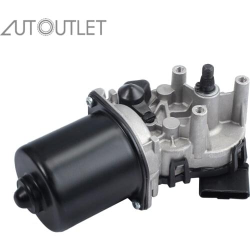 AUTOUTLET 12V Front Windscreen Wiper Motor For Nissan Qashqai 28800JD000 579754 Iron + Plastic Material Car Vehicle Wiper Motor