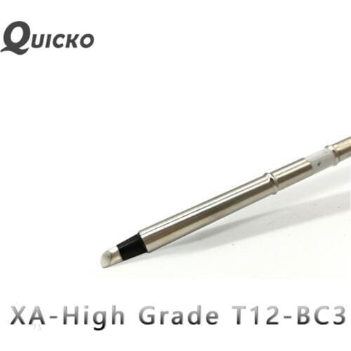 QUICKO XA High-gradeT12-BC2 BC1 BC3 soldering iron Tip/ small horseshoe-shaped Welding head for T12 series soldering station