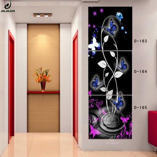 Wall Art Canvas Painting HD Print Poster Triptych Vertical Abstract Home Decor Picture In The Corridor Cuadros DecoraCion Salon