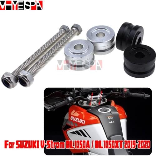 NEW Motorcycle Accessories For Suzuki DL1050XT DL1050A V-Strom V Strom VSTROM DL1050 CNC Handlebar Risers Height Up Adapters