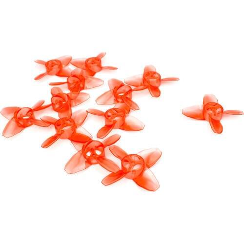 Gift Official EMAX Avan Tinyhawk TH Turtlemode Propeller Clear Red 2CW+2CCW 4-Blade 40mm For Indoor Flying 08025 Motor