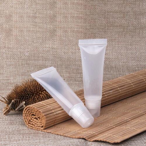 200PCS Clear Cosmetic lipstick Empty Container Tube 10ml