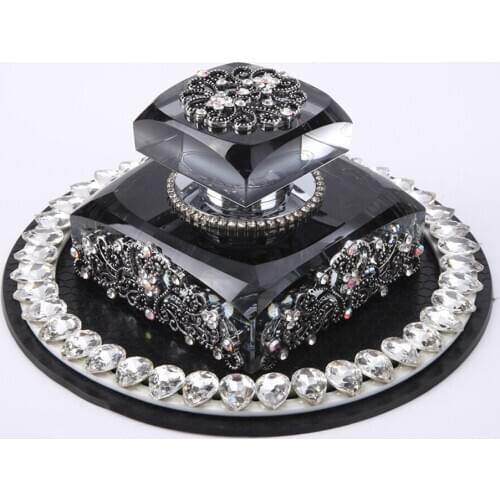 Luxurious Car Interior Dashboard Multicolor Perfume Bottle Exquisite Special Decor Ornament