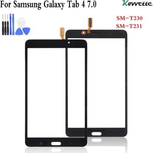 7'' digitizer screen for Samsung Galaxy Tab 4 7.0 T230 T231 SM-T230 SM-T231 touch screen glass panel replacement free shipping