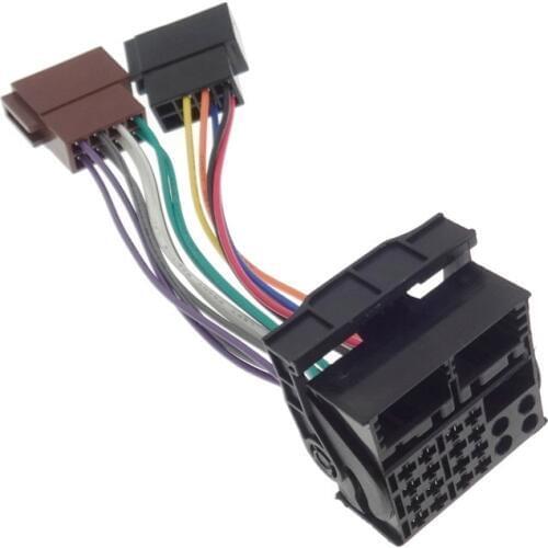 Connection cable radio BMW VW DB OPEL FORD NAVI Quadlock ISO cable adapter plug