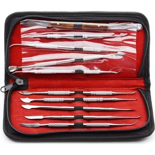 Dental Laboratory Equipment Wax Carving Tools Kit Surgical Instruments Sculpture Knife 1 Set
