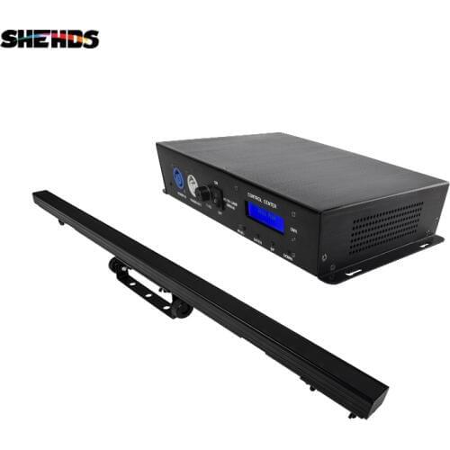 SHEHDS LED Pixel 40x0.3W Strip Light+Pixel Lighting Decode RJ45 Connector DMX Art-Net Control Program Wash Effect Stage Lights