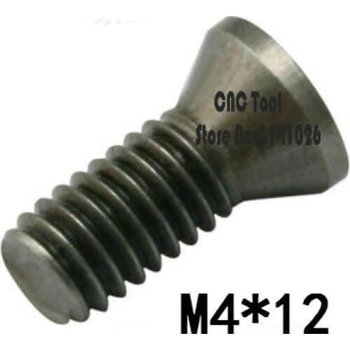 10pcs M4.0*12mm CNC lathe tool spare screws Torx screws ,Insert Torx Screw for Replaces Carbide Inserts lathe accessories