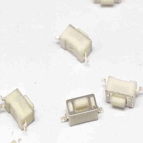 1000PCS/Lot SMD Push Button switch 3*6*4.3MM 3*6 two feet white