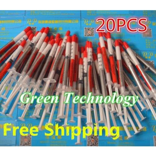 White Thermal Grease Heatsink Compound Paste For CPU GPU VGA Best cooling effect 20PCS