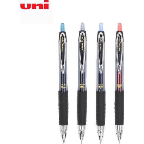 3PCS Uni-Ball Signo UMN-207 Retractable Gel Ink Pen 0.5 mm 0.5 student press soft grip glue signature pen for business office
