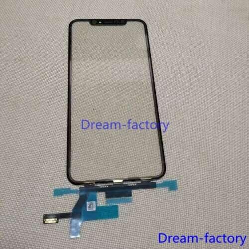 30PCS Touch Screen Digitizer Front Glass Lens Outer Panel Flex Cable for iPhone Xs Xr Xs Max free DHL