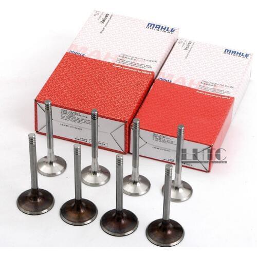 8x MA HLE 7mm Intake Exhaust Cam Valves Set For V W Beetle Je tta Golf 2.0 SOHC 8V