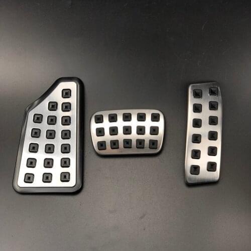 Car accessories Auto Car Truck AT Footrest Pedal Pad Plate Fuel Gas Brake For Cadillac SRX 2010-2016 No Drill car styling