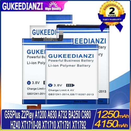 GUKEEDIANZI Motorola Moto Z2 Play Batteries