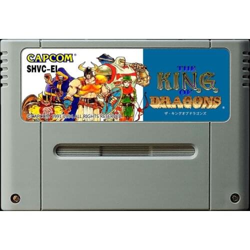 Game cards : The King of Dragons ( Japanese NTSC Version!! )