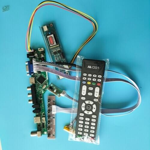 Kit For LTN154X9-L01/L03-P 1280x800 2 lamps Panel LCD LVDS Controller Board Driver AV TV Audio LED Screen Monitor VGA HDMI USB