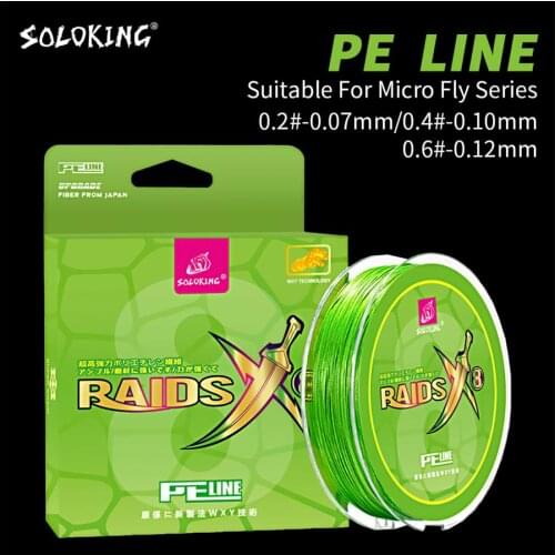 100M PE Micro Fly Fishing Line Braided Fishing Line 8 Strand Fishing Wire Multifilament Fishing Line For Reel Line Trout Line