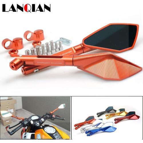 Italy Brand logo mark Motorcycle Rearview side Mirrors CNC Aluminum for BMW HP2 Enduro HP2 Megamoto HP2 C600 C650 Sport