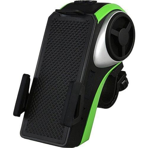 Multifunction Bluetooth Bicycle Speaker, 4400mAh Power Bank, Bike Light, Bicycle Bell, Phone Bracket all-in-one bike audio