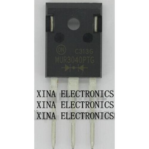 MUR3040PTG MUR3040PT MUR 3040PT 400V 30A TO-247 ROHS ORIGINAL 10PCS/lot Free Shipping Electronics composition kit