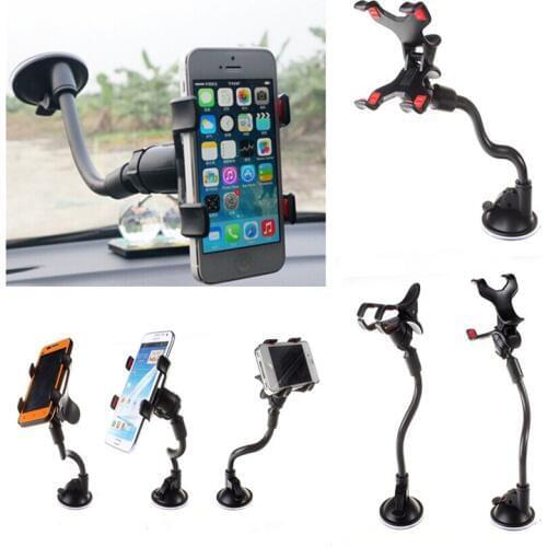 New socket Universal Car Holder Cell Phone Holder For Iphone 6 6s plus SE Stand Support for Samsung Flexible Mobile Phone Holder