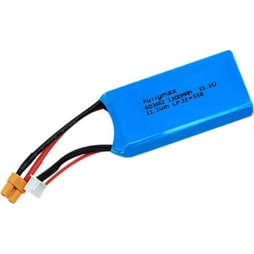Upgrade Lipo Battery 11.1V 1300mah For WLtoys X450 Airplane FPV RC Drone Spare Parts Replace Lipo Batteries for X450