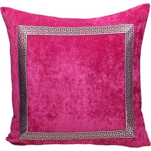 Luxury Patchwork Lace Sofa Cushion Velvet Fabric High End Home Office Seat Chair Backrest Lumbar Pillow 45x45cm 50x50cm 60x60cm