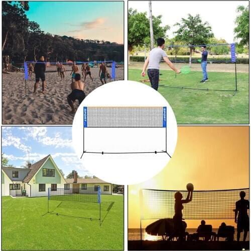 Professional Sport Training Standard Badminton Net Tennis Net Mesh Volleyball Net Exercise StandardSports Net