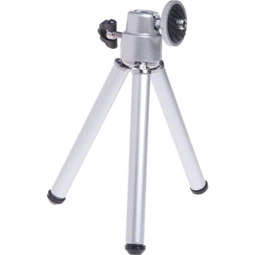 Super Mini Level Tripod for 1/4 Adapter Holder Metal Aluminum Tripod