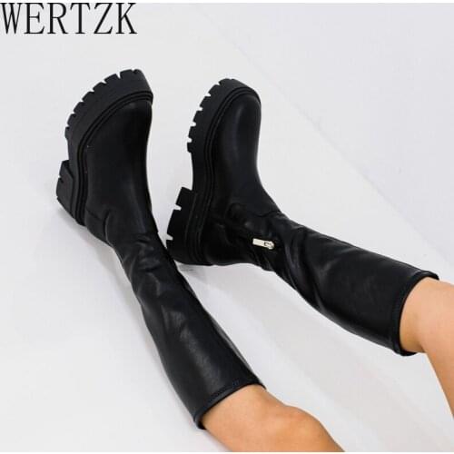 Wertzk Women's High Boots
