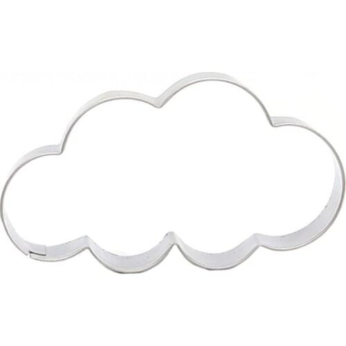 New Design Lovely Stainless Steel Cloud Cookie Cutter Biscuit Cutter DIY Cake Fondant