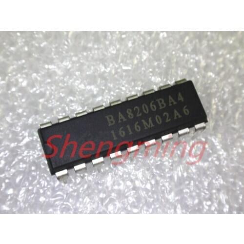 10pcs BA8206BA4 DIP-18