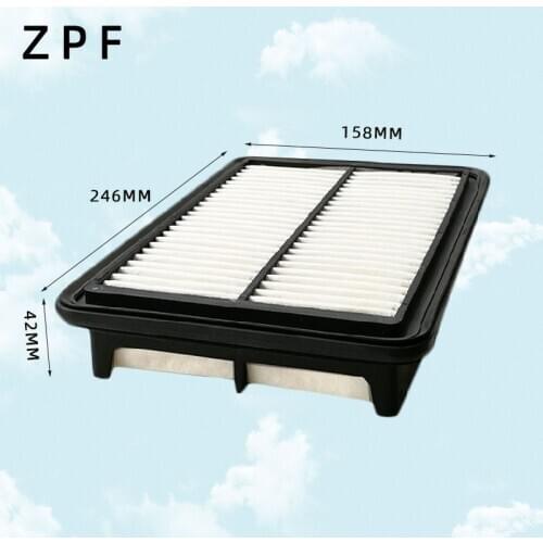 Fast Shipping Wholesale Factory Outlet 28113-22780 Whie Non-woven Car Air Filter for HYUNDAI ACCENT 42*246*158mm