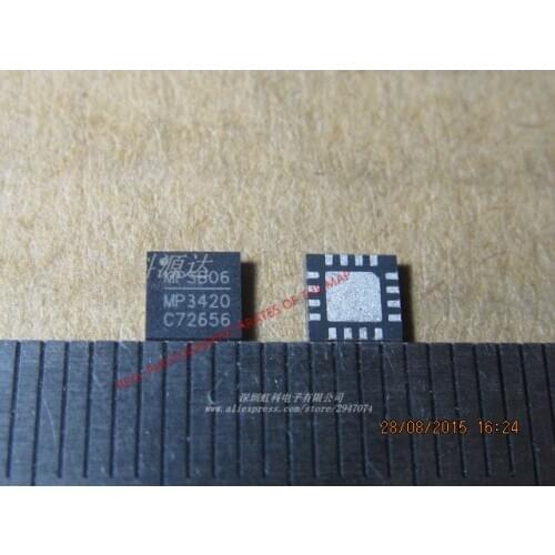 5pcs/lot MP3420 QFN-16 LCD Power Management chip In Stock