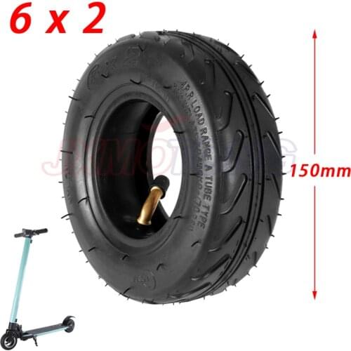 Motorcycle 6X2 6 inch inner tube & tire tyres set tubeless for electric scooter wheel free shipping