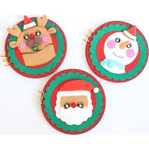 Home Decoration Album Baby Growth Album DIY Handmade Paste Album Round Christmas Gift Album