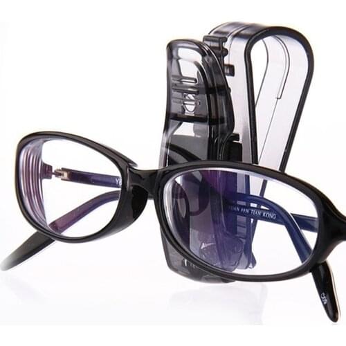 Auto Fastener Car Vehicle Sun Visor Sunglasses Eyeglasses Holder Card Pen Clip