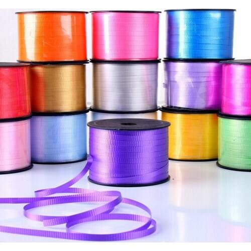 Free shipping 10pcs Quality width 5mm balloon tying wire ribbons balloons line decoration ribbon balloon streamers wholesale