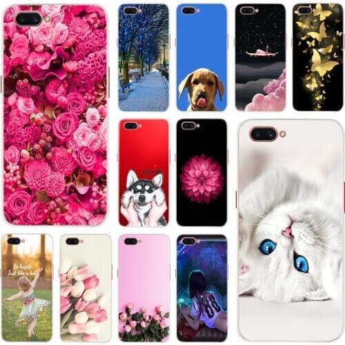 For Oppo A3S Case OppoA3S Back Cover Printed Fundas For OPPO A5 AX5 OPPOA5 Case A 3S A3s CPH1803 Phone Case Silicone Bumper 6.2"